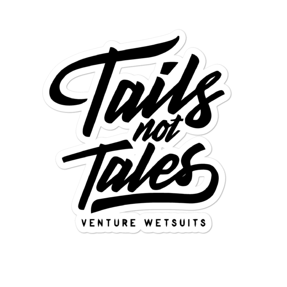 Tails Not Tales Sticker