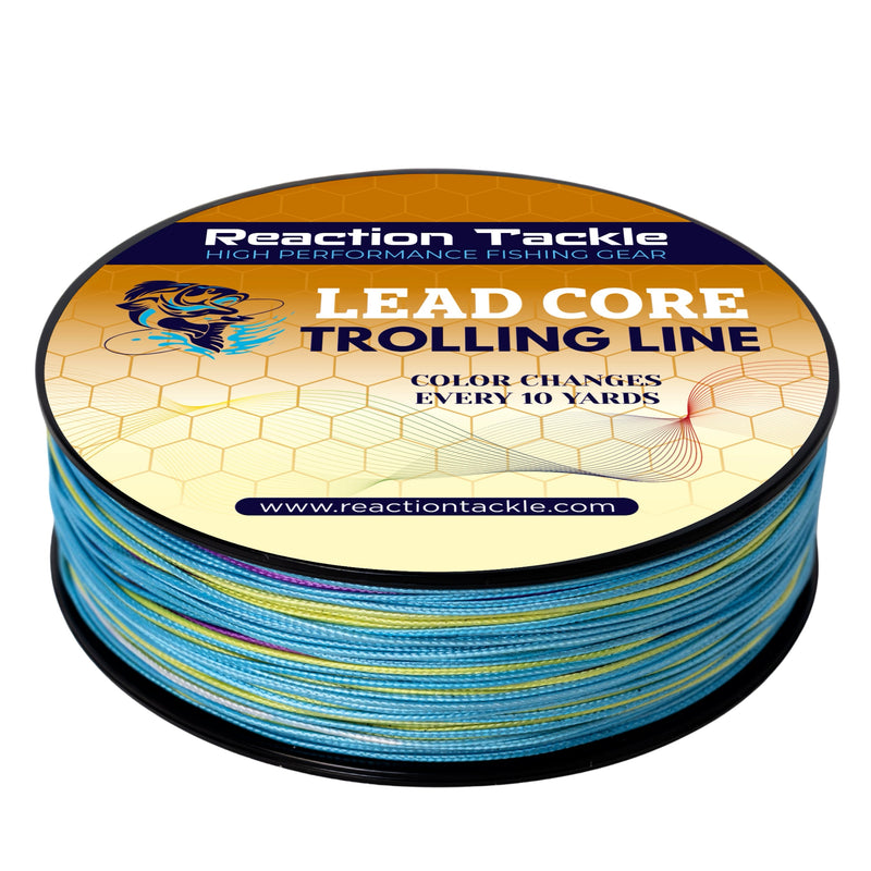 Load image into Gallery viewer, Reaction Tackle Lead Core Metered Trolling Braided Line