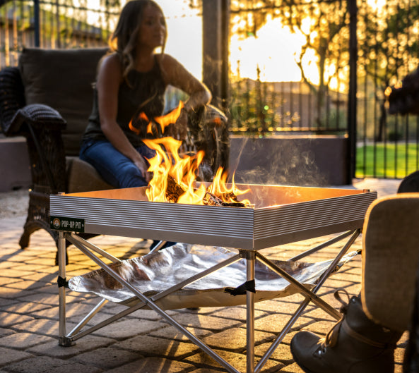 Load image into Gallery viewer, Pop-Up Fire Pit - Go Anywhere Kit