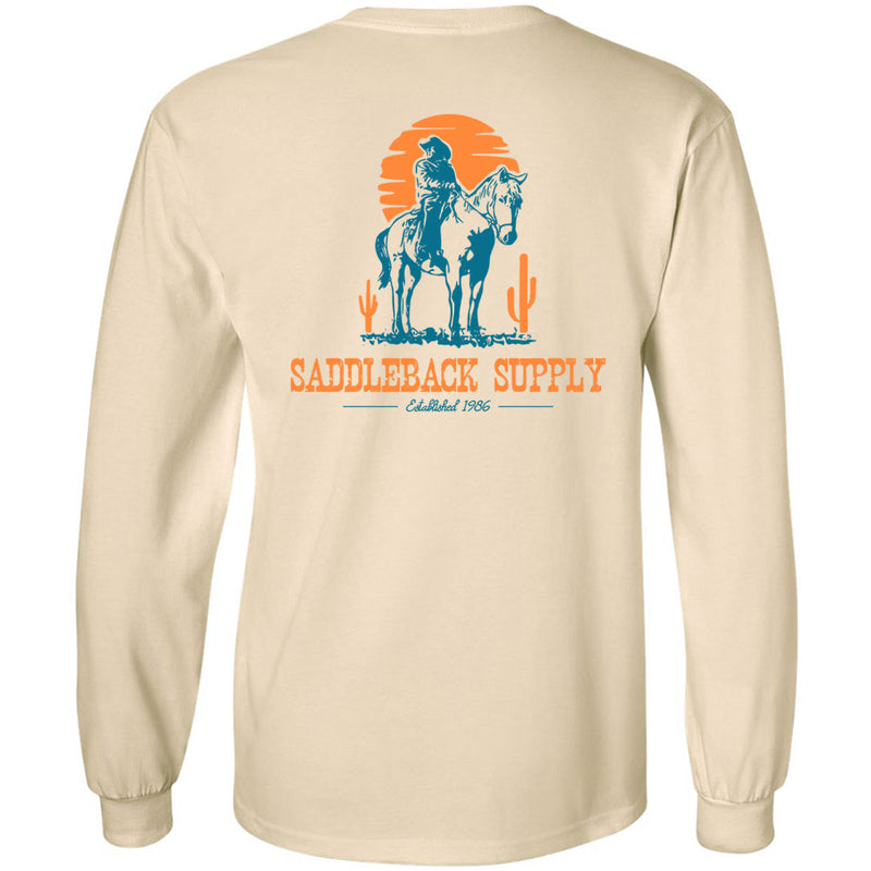Load image into Gallery viewer, Cowboy & Trusty Steed Long Sleeve Tee