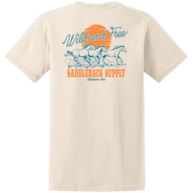 Load image into Gallery viewer, Wild and Free Tee