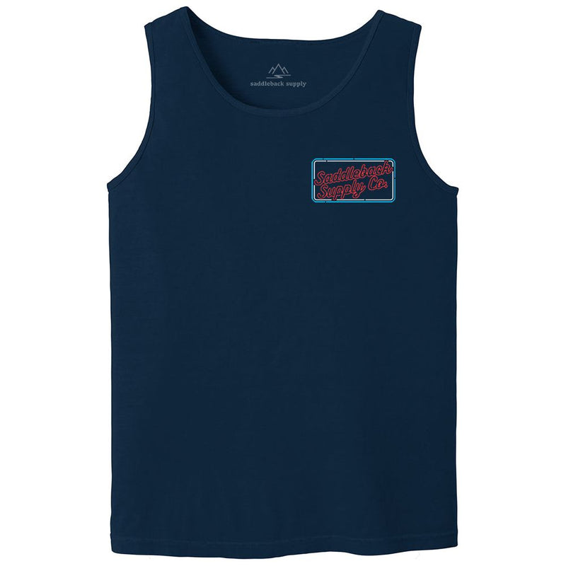 Load image into Gallery viewer, Neon Lights Pigment Tank Top