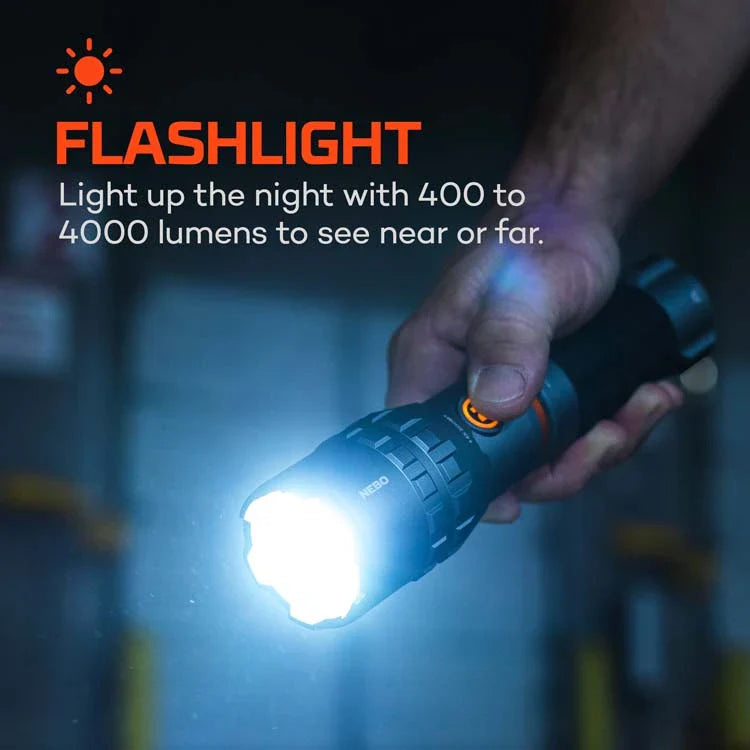 Load image into Gallery viewer, NEBO NEB-WLT-0031 SLYDE KING 4K Work Light & Flashlight