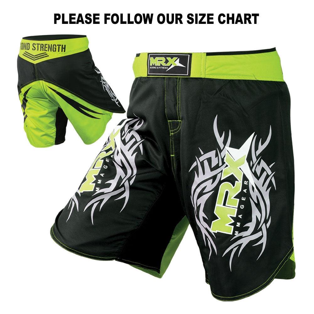 MRX Men's Mma Fight Shorts Ufc Grappling Fighting Short