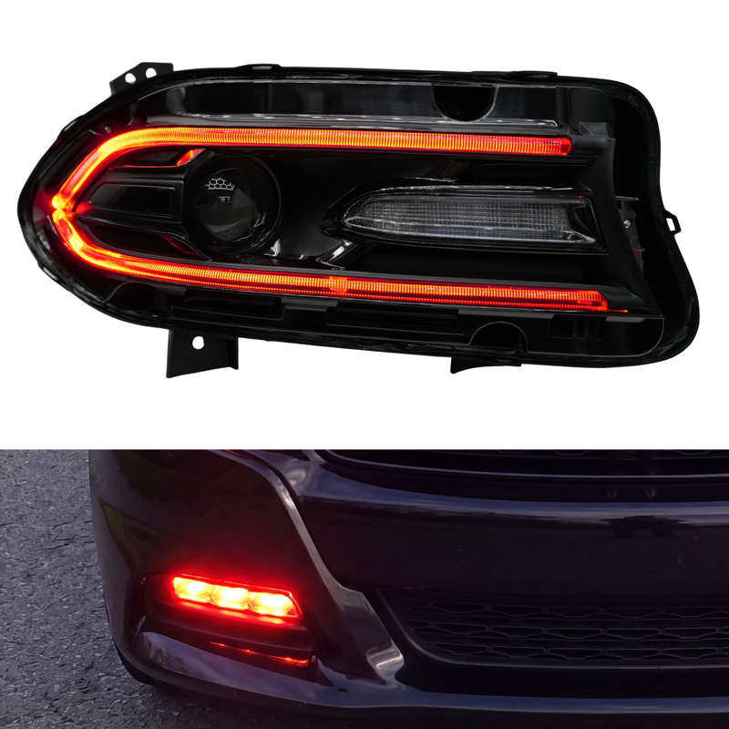 Load image into Gallery viewer, Dodge Charger RGBWA DRL Boards (2015-2024)