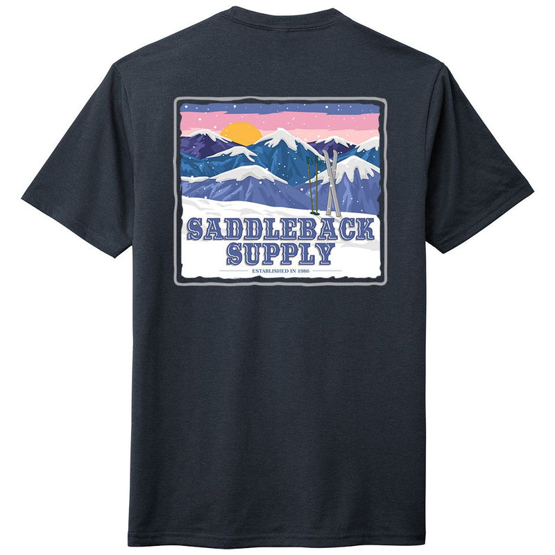Load image into Gallery viewer, Snowy Peaks Lightweight Tee
