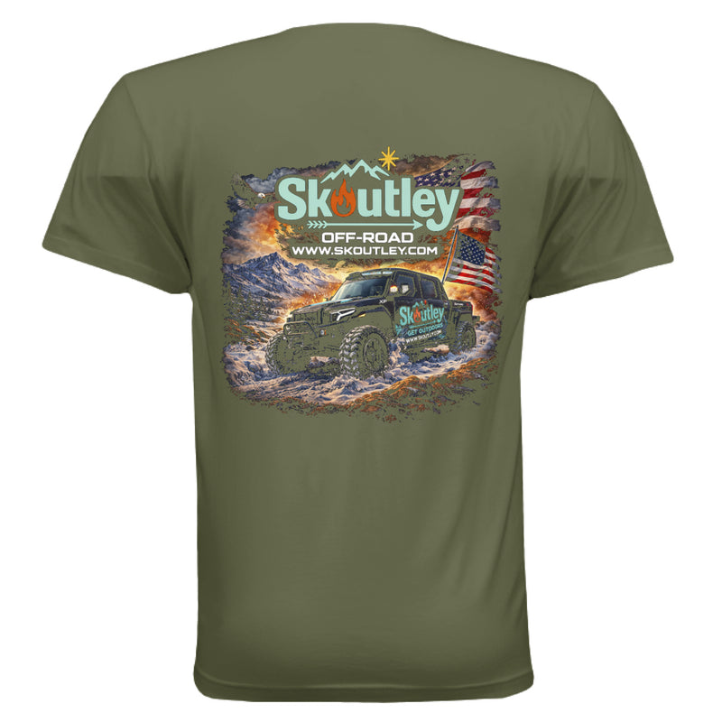 Load image into Gallery viewer, MILITARY GREEN - BACK