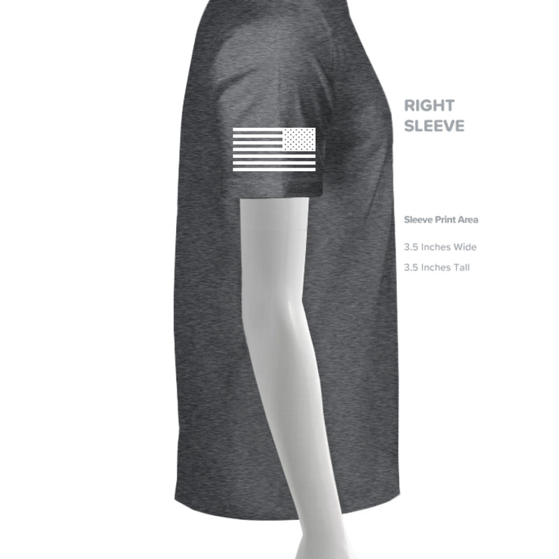 Load image into Gallery viewer, DARK HEATHER - SLEEVE_RIGHT