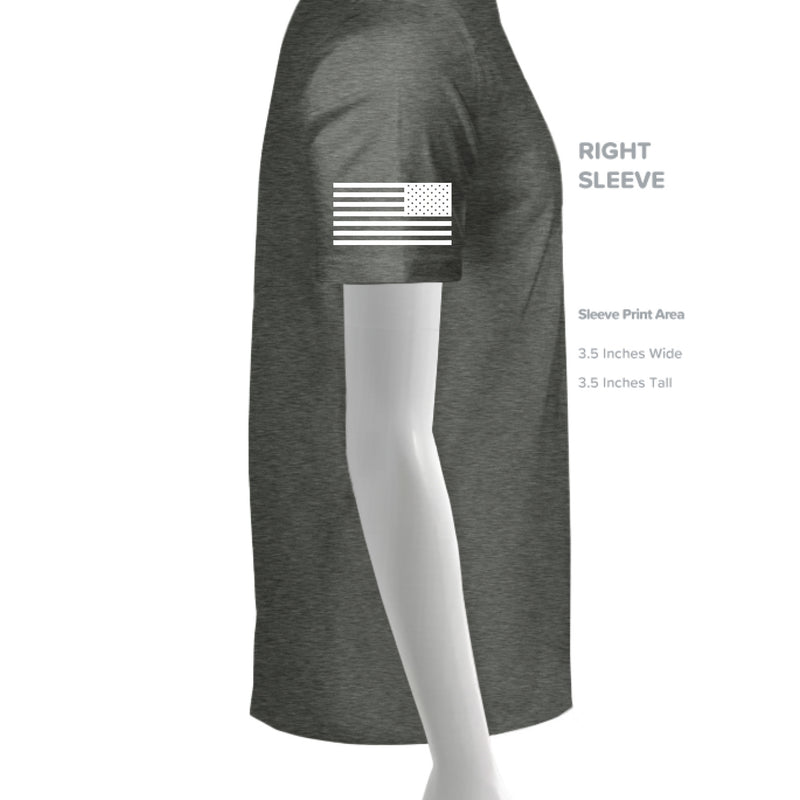 Load image into Gallery viewer, HEATHER MILITARY GREEN - SLEEVE_RIGHT