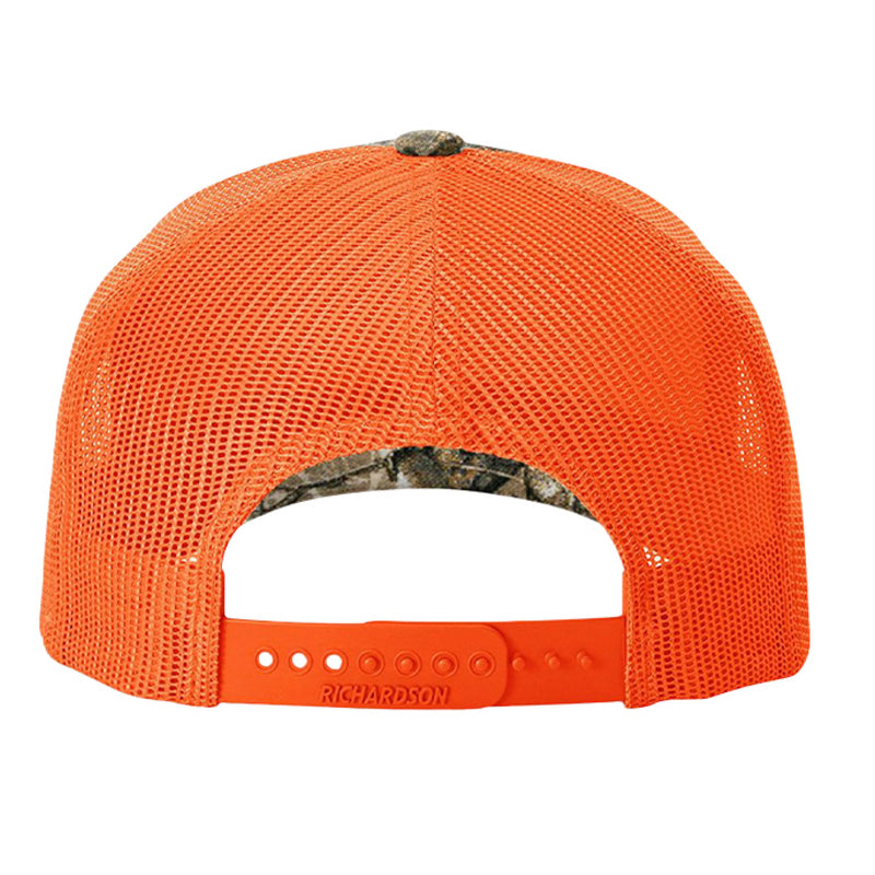 Load image into Gallery viewer, Realtree Edge/ Neon Orange - BACK