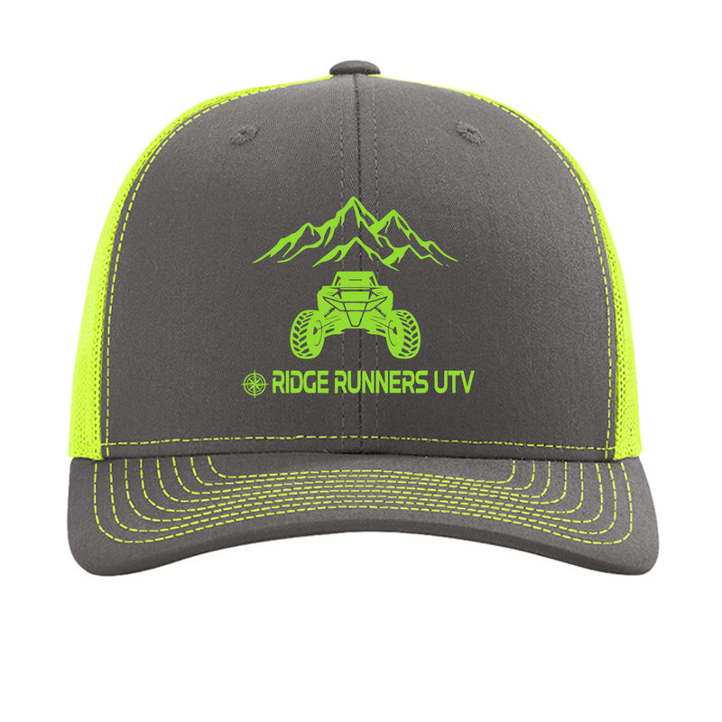 Load image into Gallery viewer, Charcoal/ Neon Yellow - FRONT