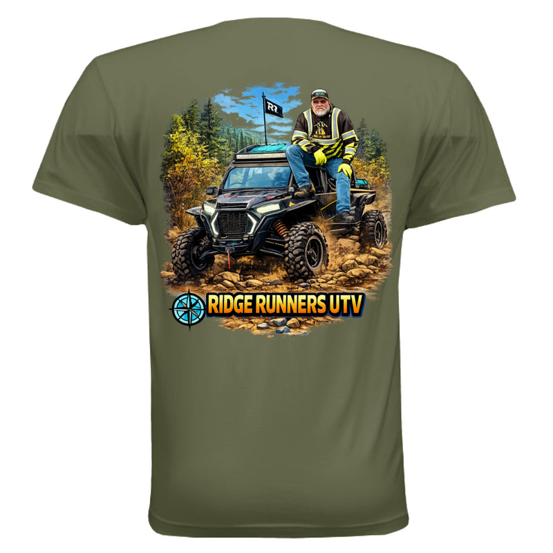 Load image into Gallery viewer, MILITARY GREEN - BACK