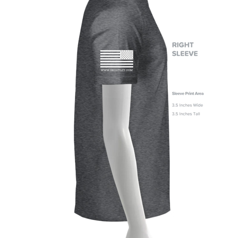 Load image into Gallery viewer, Dark Heather - SLEEVE_RIGHT