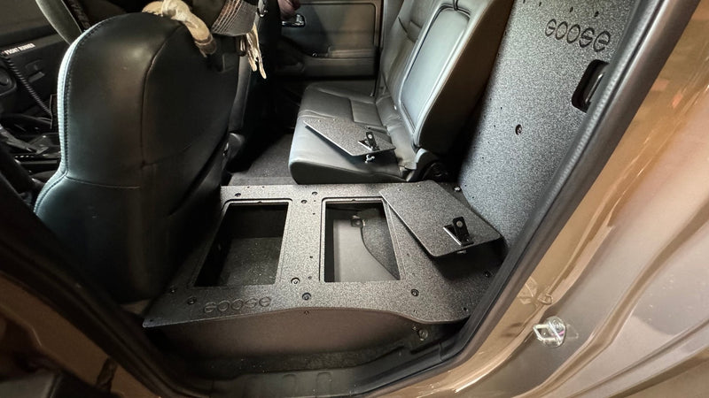 Load image into Gallery viewer, Nissan - Frontier - Crew Cab - 2021-Present - 3rd Gen - Explore Series - Second Row Seat Delete Plate System
