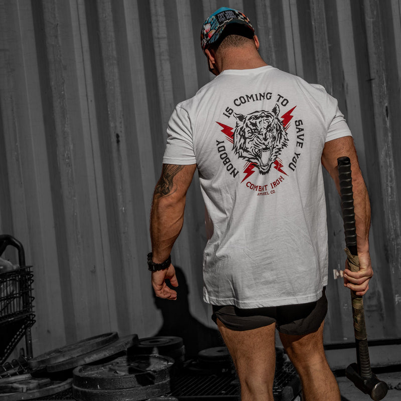 Load image into Gallery viewer, Nobody Is Coming To Save You Men's T-Shirt