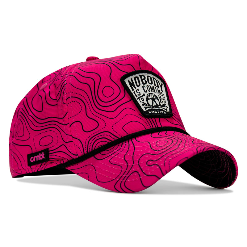 Load image into Gallery viewer, Nobody Is Coming To Save You Skull Patch Waterproof Weekender Snapback