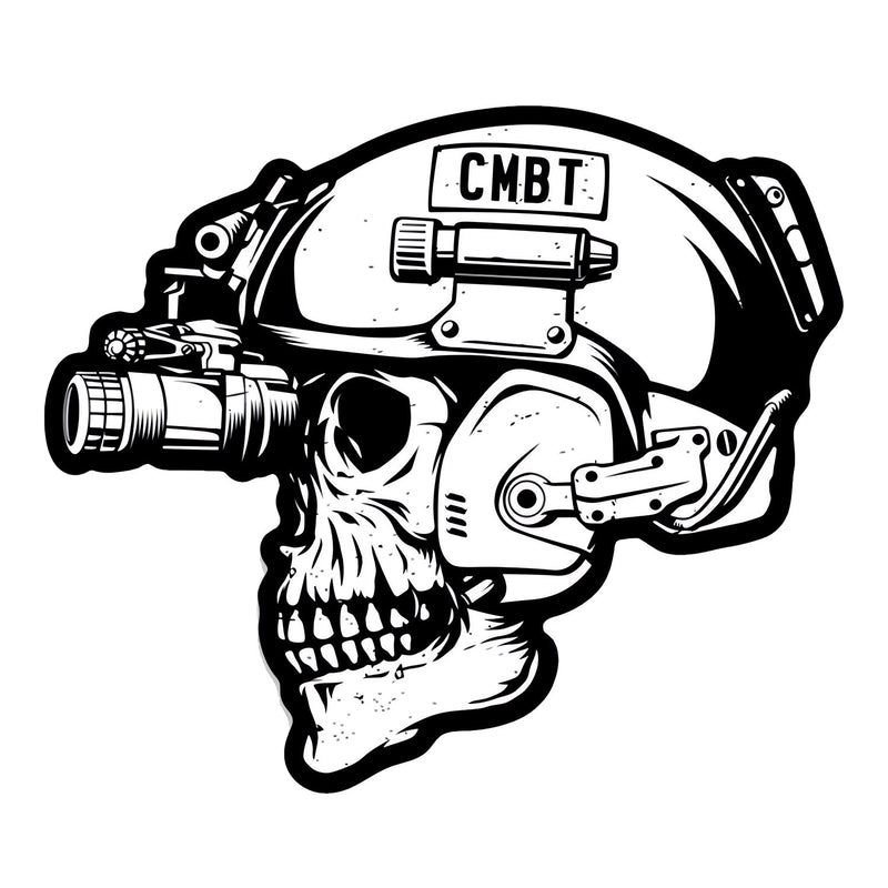 Load image into Gallery viewer, Skull Operator CMBT Decal Sticker