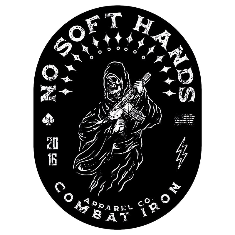 Load image into Gallery viewer, No Soft Hands Reaper Decal