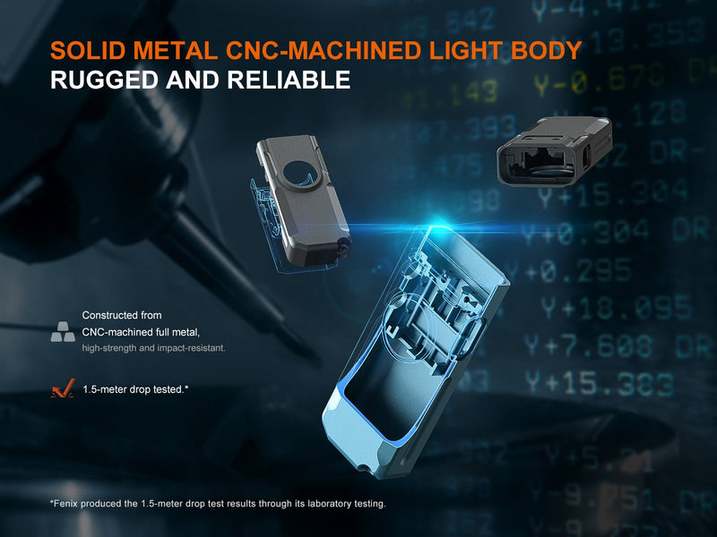 Load image into Gallery viewer, Fenix E06R Keychain Light with White, UV, and Red Laser Lights