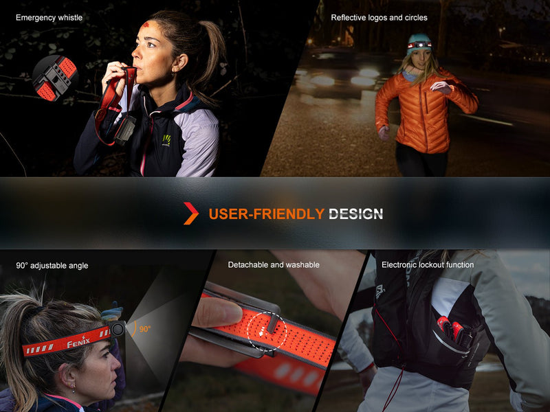 Load image into Gallery viewer, Fenix HM62-T Lightweight Trail Running Headlamp