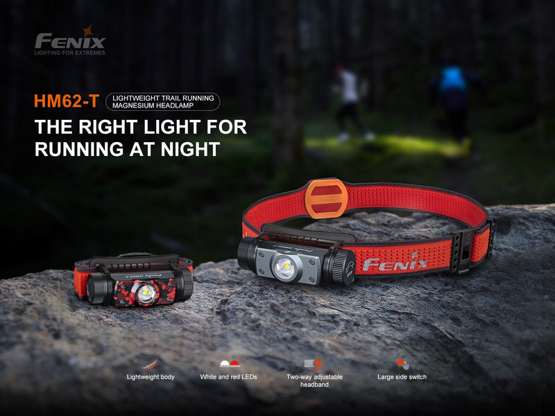 Load image into Gallery viewer, Fenix HM62-T Lightweight Trail Running Headlamp