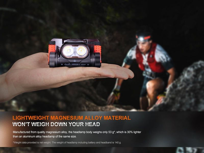 Load image into Gallery viewer, Fenix HM65R-T V2 Rechargeable Lightweight Trail Running Headlamp