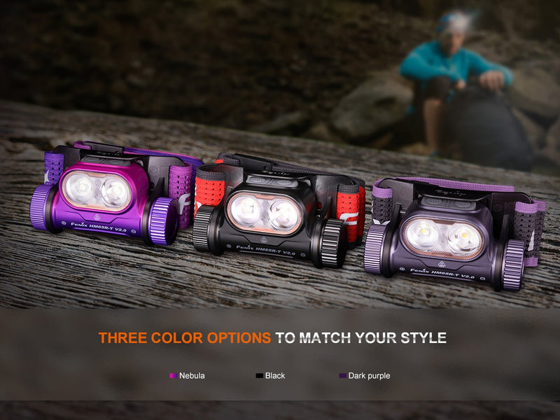 Load image into Gallery viewer, Fenix HM65R-T V2 Rechargeable Lightweight Trail Running Headlamp