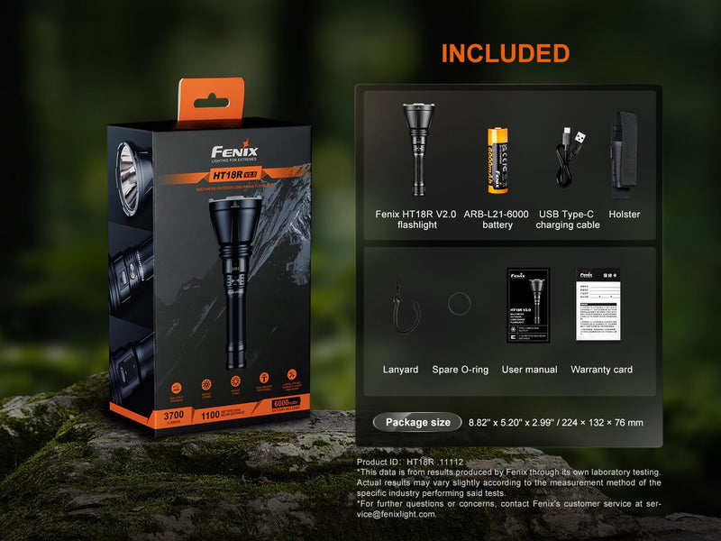 Load image into Gallery viewer, Fenix HT18R V2 Long-Range Hunting Flashlight