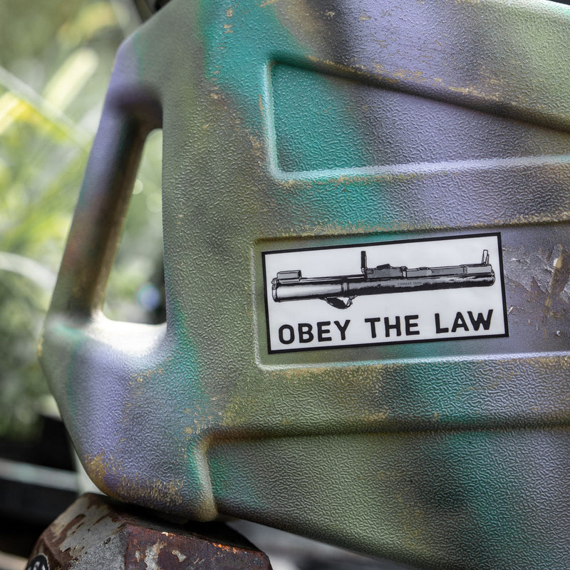 Load image into Gallery viewer, Obey The Law Rocket Launcher Decal