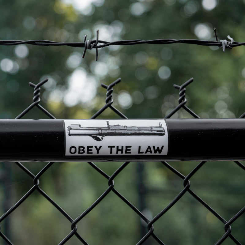 Load image into Gallery viewer, Obey The Law Rocket Launcher Decal