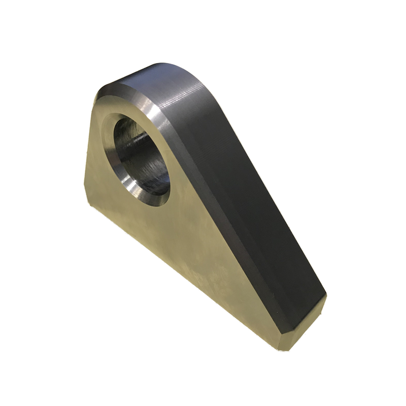 Load image into Gallery viewer, Weld on D-Ring Shackle Clevis Tab Mount Offset