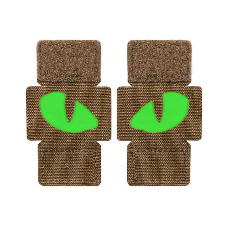 Load image into Gallery viewer, M-Tac Patch Tiger Eyes Laser Cut (couple)