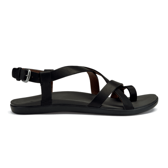Women's Olukai Upena, Black, 10 B Medium - Skoutley Outdoors LLC