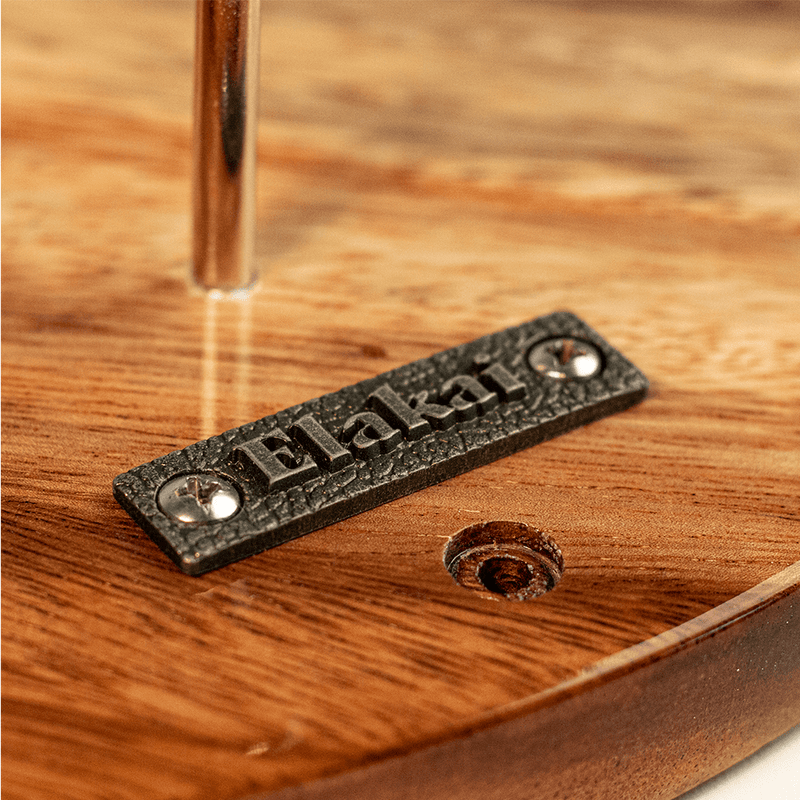 Load image into Gallery viewer, One of a Kind Black Epoxy Resin Live-Edge Wood Hook and Ring Toss Game