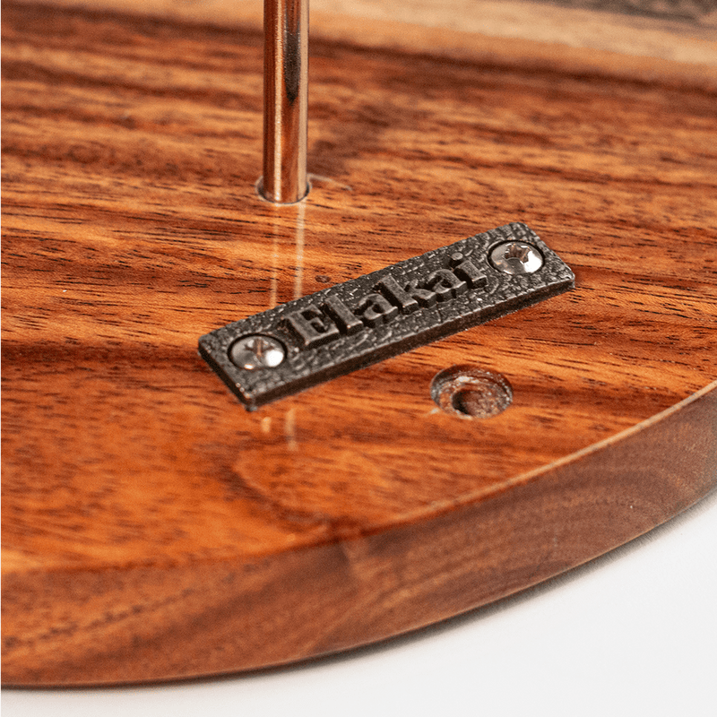 Load image into Gallery viewer, One of a Kind Blue Pearl Epoxy Resin Live-Edge Wood Hook and Ring Toss Game
