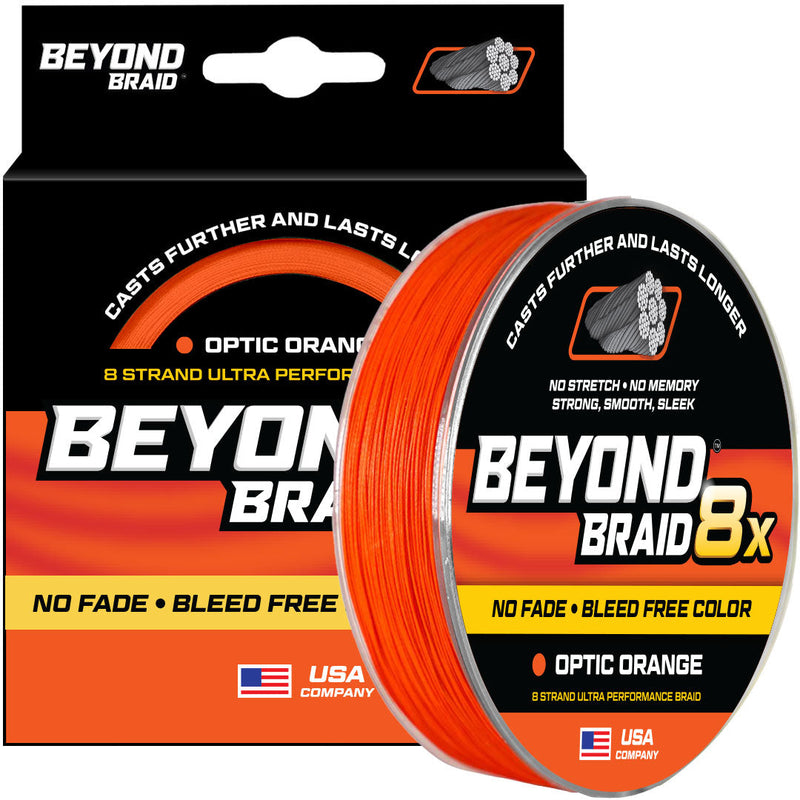 Load image into Gallery viewer, Optic Orange 8X- No Fade - Ultra Performance 8 Strand
