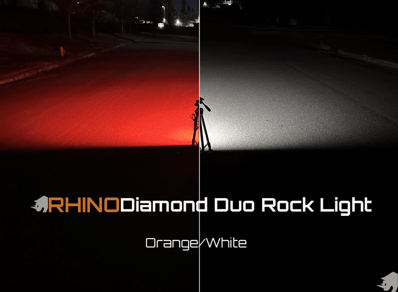 Load image into Gallery viewer, Rhino Lights Diamond Duo Rock Lights
