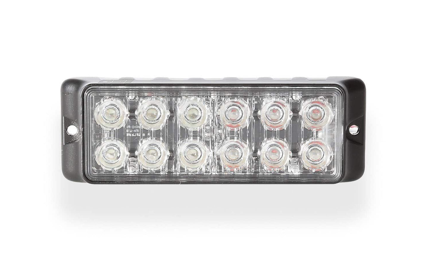 12 LED Emergency Vehicle Grill Warning Light Head