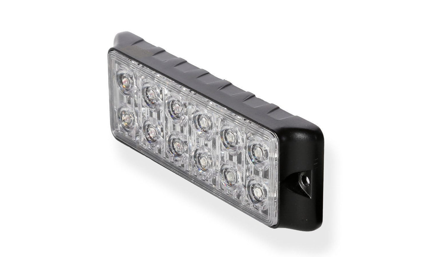 12 LED Emergency Vehicle Grill Warning Light Head