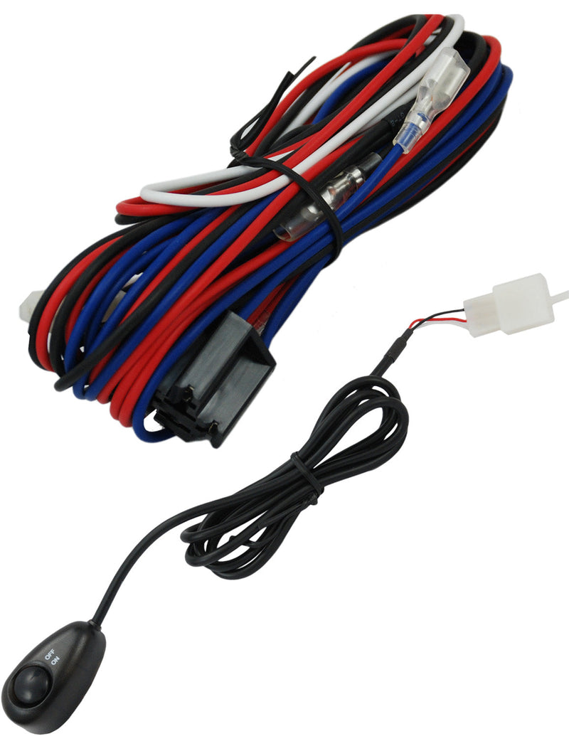 Load image into Gallery viewer, 6" Round Black 100 Watt Halogen Off Road Lights with Covers and Harness