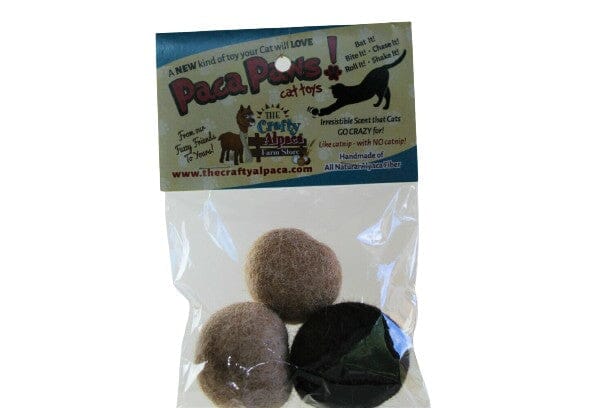 Load image into Gallery viewer, PacaPaws Felted Alpaca Cat Toys