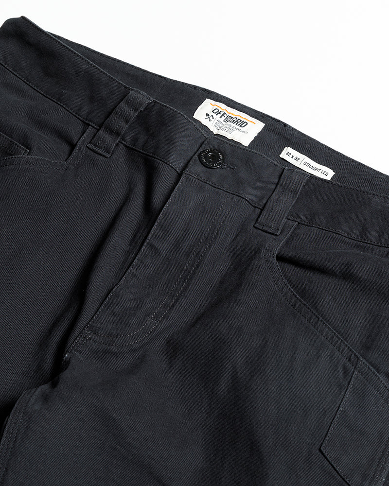 Load image into Gallery viewer, Hardened Double Knee Pant - Black