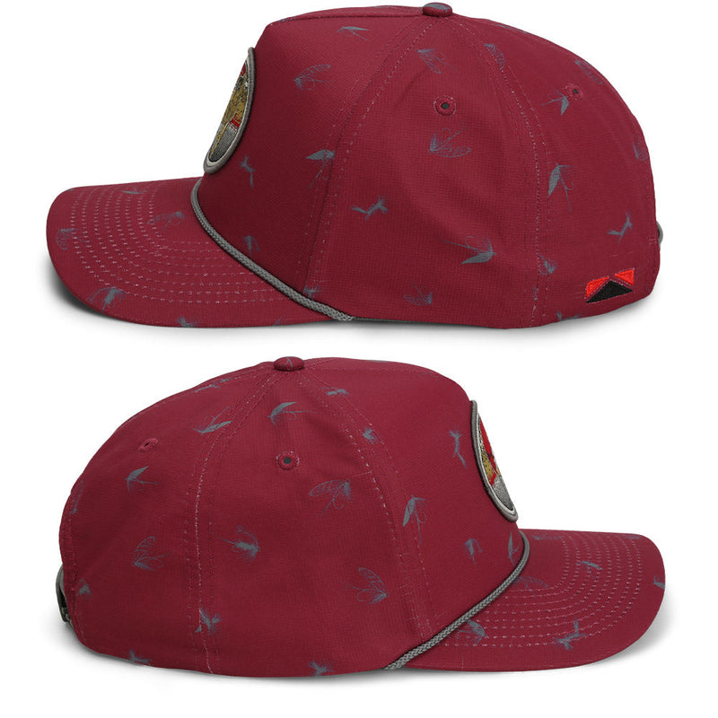 Load image into Gallery viewer, Dead Drift Fly Fishing Patch Rope Cap Fly Pattern