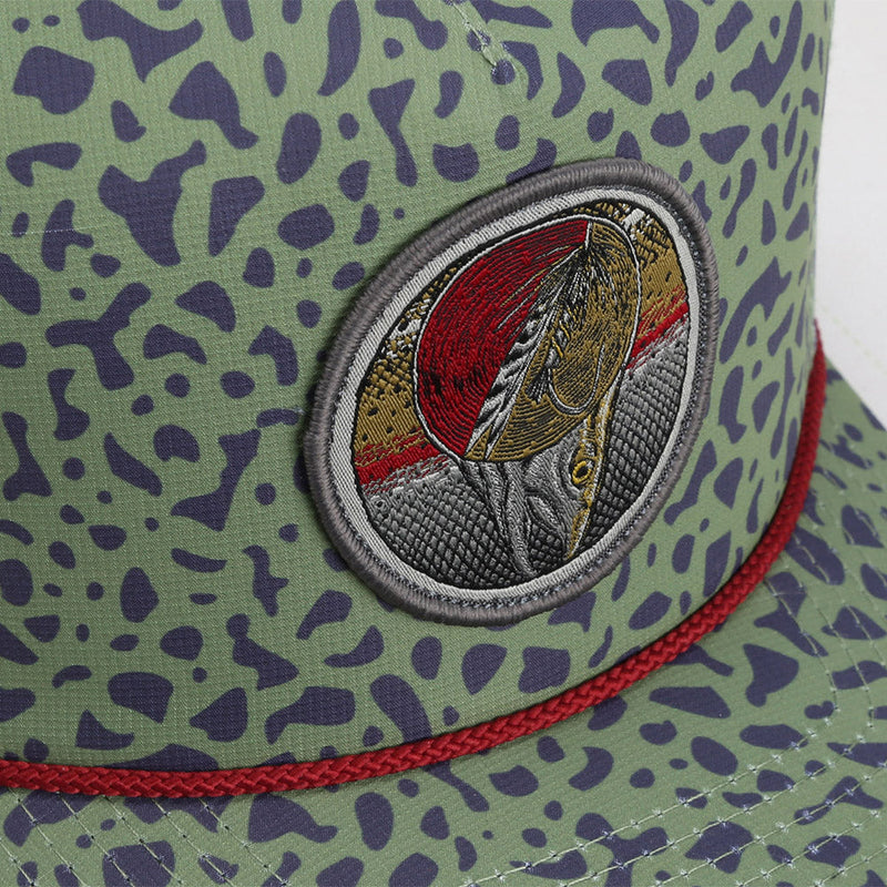 Load image into Gallery viewer, Dead Drift Fly Fishing Patch Trucker Hat Rope Cap