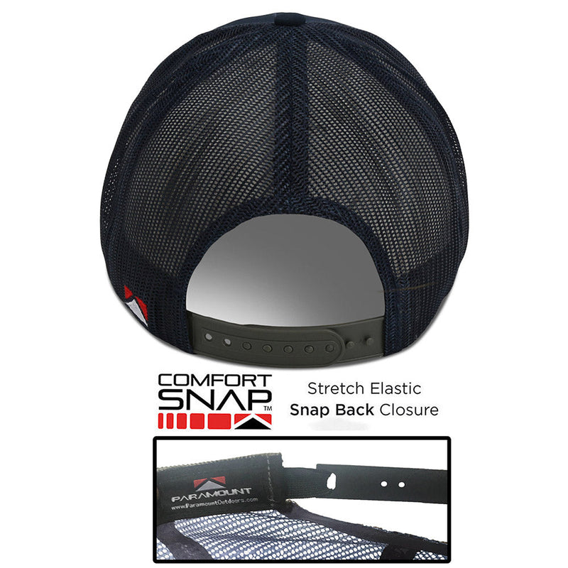 Load image into Gallery viewer, Fire Tiger Streamer Fly Fishing Mesh Back Rope Cap