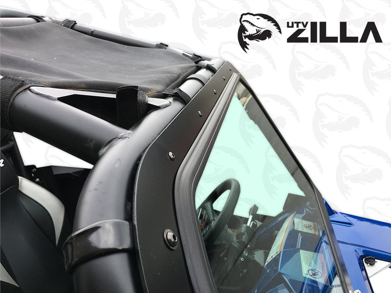 Load image into Gallery viewer, Black RZR 570, 800, XP900 Full Glass Windshield with Wiper