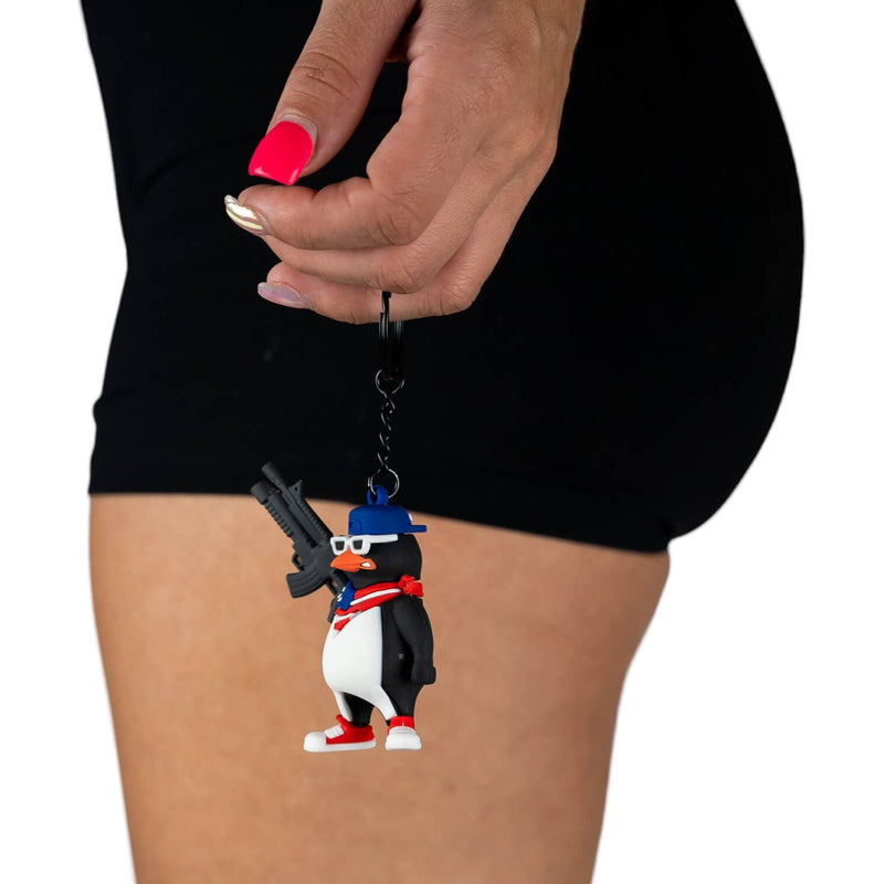 Load image into Gallery viewer, Tactical 3D PVC Keychain