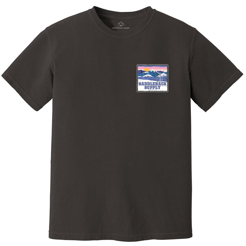Load image into Gallery viewer, Snowy Peaks Pigment Tee
