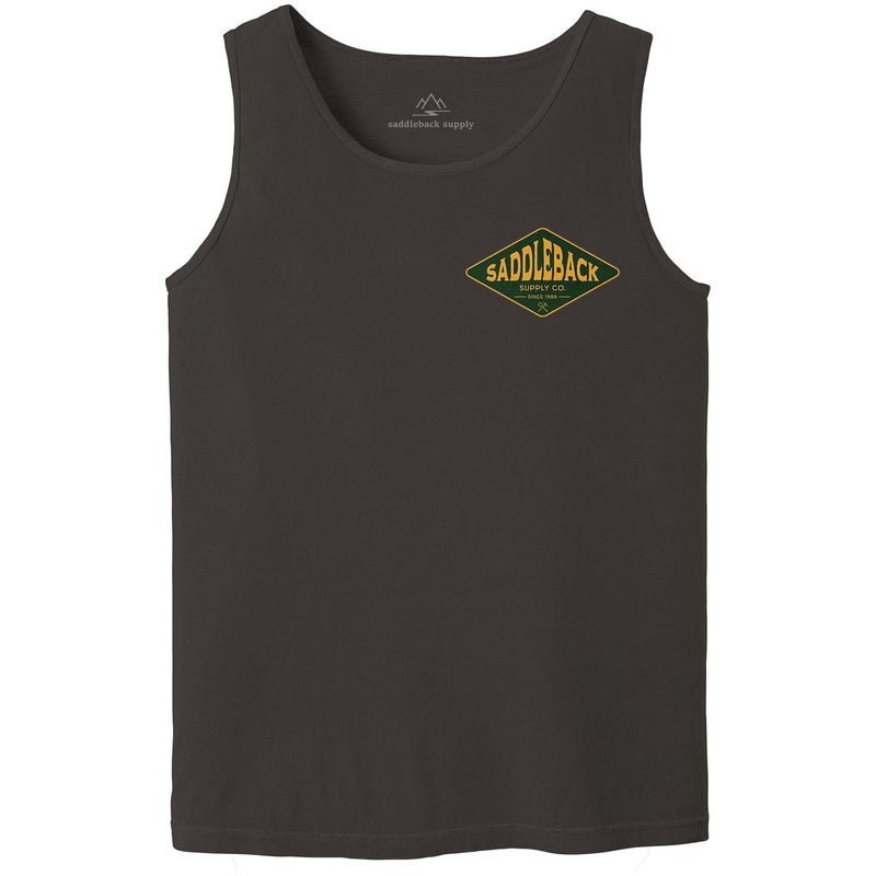 Load image into Gallery viewer, Saddleback Diamond Pigment Tank Top