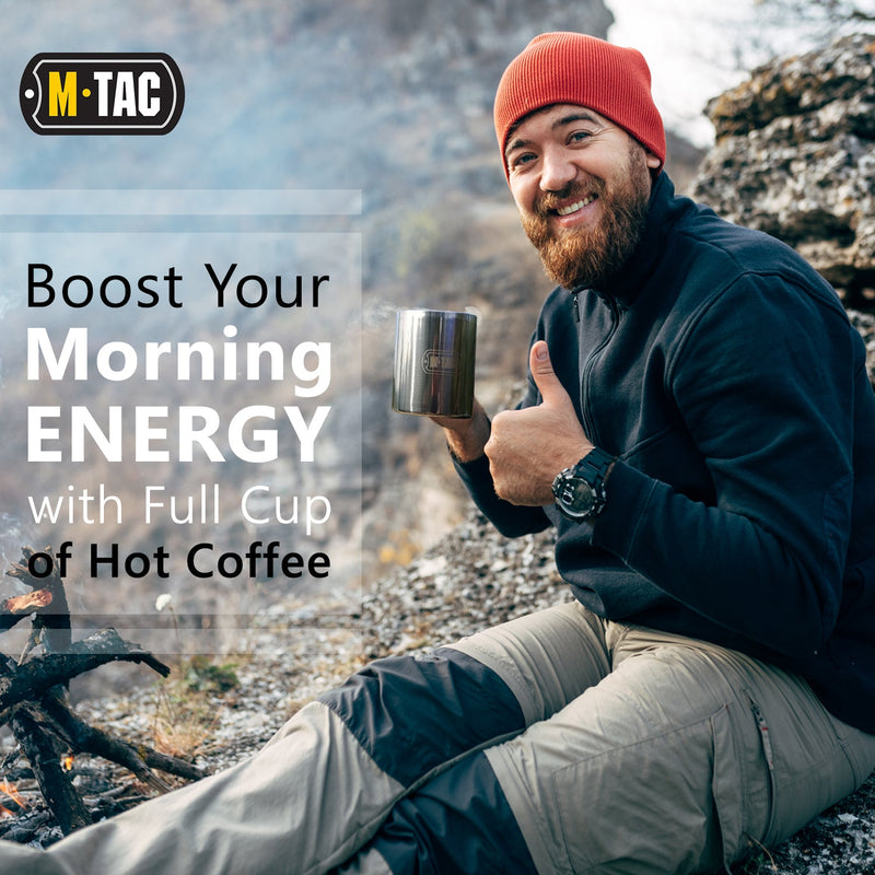 Load image into Gallery viewer, M-Tac Thermo Mug with Folding Handle 15oz